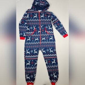 Women's Small Christmas Pajamas Onesie